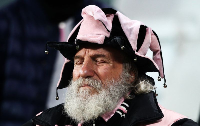February 17, 2017 &#8211; Turin, Italy &#8211; Palermo supporters shows dejection during the Serie A football match n.25 JUVENTUS &#8211; PALERMO on 17/02/2017 at the Juventus Stadium in Turin, Italy., Image: 321339420, License: Rights-managed, Restrictions: * France Rights OUT *, Model Release: no, Credit line: Profimedia, Zuma Press &#8211; News