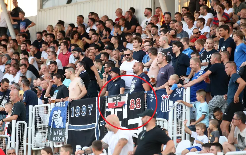 20.08.2023., stadion Kranjceviceva, Zagreb - SuperSport HNL, 05. kolo, NK Rudes - HNK Hajduk.  Photo: Luka Stanzl/PIXSELL