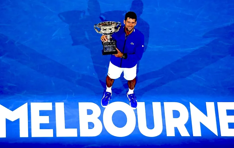 January 27, 2019 &#8211; Melbourne, Australia:Novak Djokovic of Serbia pose during the awarding ceremony after the men&#8217;s singles final match between Novak Djokovic of Serbia and Rafael Nadal of Spain at 2019 Australian Open in Melbourne., Image: 410717762, License: Rights-managed, Restrictions: No publication in Australia, Belgium, China, France, Poland and Russia, Model Release: no, Credit [&hellip;]