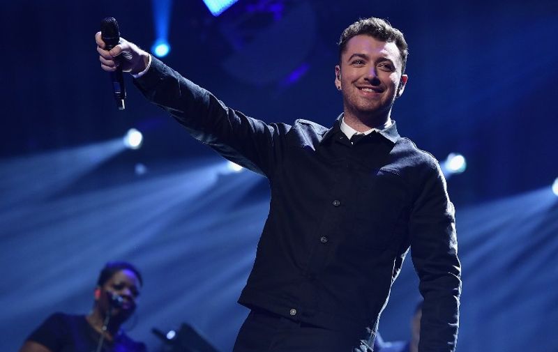 LAS VEGAS, NV - SEPTEMBER 18: Singer/songwriter Sam Smith performs onstage at the 2015 iHeartRadio Music Festival at MGM Grand Garden Arena on September 18, 2015 in Las Vegas, Nevada.   Kevin Winter/Getty Images for iHeartMedia/AFP