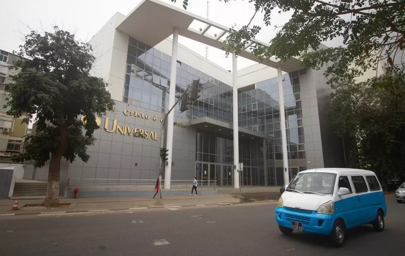 A general view of the Universal Church of the Kingdom of God (UCKG) in Luanda, Angola, on August 18, 2020. Angolan prosecutors have seized several temples belonging to one of Brazil's biggest churches over alleged fraud and criminal activities in the southwest African country.
The evangelical Universal Church of the Kingdom of God (UCKG), which claims 8 million members in Brazil, is present in over 100 countries worldwide and has churches in at least a dozen African states. (Photo by Osvaldo Silva / AFP)