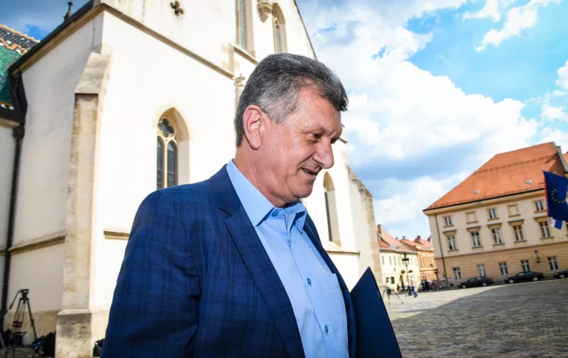 22.07.2019. Zagreb - Dolazak ministara u Vladu Republike Hrvatske. Ministar Milan Kujundzic   Photo: Josip Regovic/PIXSELL