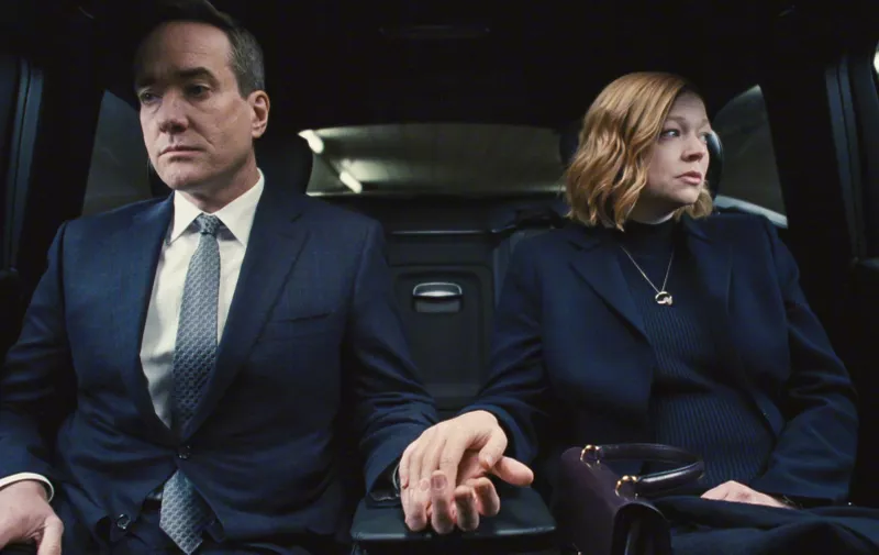 USA. Matthew Macfadyen and Sarah Snook in the (C)HBO series : Succession - season 4 (2023)
Plot: The Roy family is known for controlling the biggest media and entertainment company in the world. However, their world changes when their father steps down from the company.,Image: 785262301, License: Rights-managed, Restrictions: Supplied by Landmark Media. Editorial Only. Landmark Media is not the copyright owner of these Film or TV stills but provides a service only for recognised Media outlets., ***
HANDOUT image or SOCIAL MEDIA IMAGE or FILMSTILL for EDITORIAL USE ONLY! * Please note: Fees charged by Profimedia are for the Profimedia's services only, and do not, nor are they intended to, convey to the user any ownership of Copyright or License in the material. Profimedia does not claim any ownership including but not limited to Copyright or License in the attached material. By publishing this material you (the user) expressly agree to indemnify and to hold Profimedia and its directors, shareholders and employees harmless from any loss, claims, damages, demands, expenses (including legal fees), or any causes of action or allegation against Profimedia arising out of or connected in any way with publication of the material. Profimedia does not claim any copyright or license in the attached materials. Any downloading fees charged by Profimedia are for Profimedia's services only. * Handling Fee Only 
***, Model Release: no