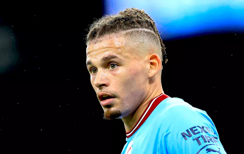 November 9, 2022, Manchester, Manchester, United Kingdom: Kalvin Phillips 4 of Manchester City during the Carabao Cup Third Round match Manchester City vs Chelsea at Etihad Stadium, Manchester, United Kingdom, 9th November 2022. Manchester United, ManU Kingdom - ZUMAn307 20221109_zsa_n307_446 Copyright: xConorxMolloy/NewsxImagesx