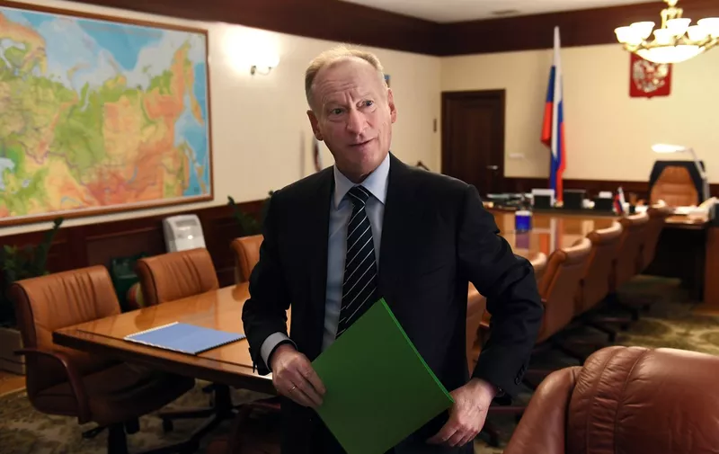 Russian Security Council Secretary Nikolai Patrushev during an interview.
06.04.2021 Russia, Moscow,Image: 689115998, License: Rights-managed, Restrictions: *** World Rights Except Russian Federation, Switzerland and Liechtenstein ***, Model Release: no, Credit line: Profimedia