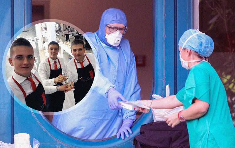 23.10.2020., Zagreb - Klinicka bolnica Dubrava zatvorila je svoju hitnu sluzbu te je postala smjestaj za bolesnike COVID-19. 
Photo: Luka Stanzl/PIXSELL