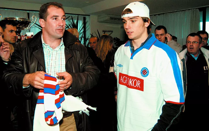 23.01.2005.,Split - Docek Nike Kranjcara,igraca Hajduka.Igor Stimac
Photo: Tino Juric/PIXSELL