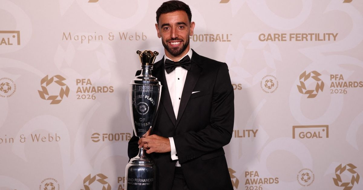 Bruno Fernandes named PFA Player of the Year for standout season