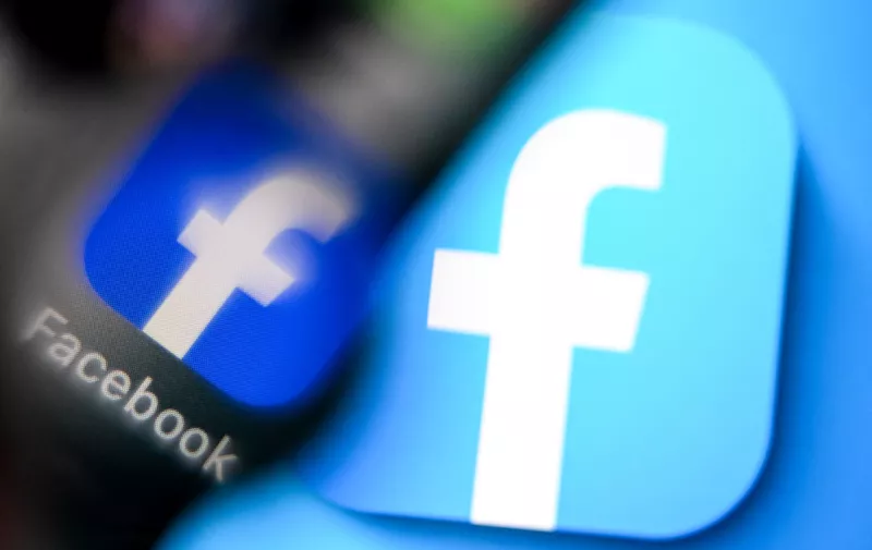 A photo taken on April 3, 2024 shows the logo of US online social media and social networking service Facebook on a smartphone screen in Frankfurt am Main, western Germany. (Photo by Kirill KUDRYAVTSEV / AFP)