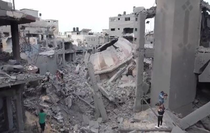 Snimka uništavanja u Gazi