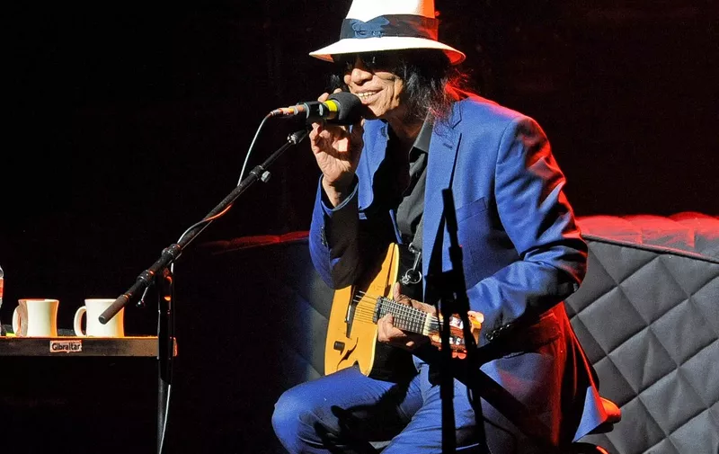 Sixto Rodriguez performs in concert at Bass Concert Hall on June 23, 2015 in Austin, Texas. (Photo by Manuel Nauta/NurPhoto) (Photo by Manuel Nauta / NurPhoto / NurPhoto via AFP)