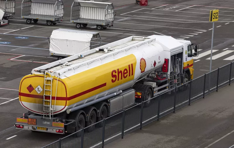 Shell tanker truck with Jet-A1 aviation fuel for aircraft at Eindhoven Airport in the Netherlands, on February 1, 2023. Shell logo visible on the truck. Shell plc is a British multinational oil and gas company headquartered in London, England, formerly as Royal Dutch Shell plc. The oil and gas giant has reported surged record net profits of nearly $42.3 billion last year, the highest in its 115-year history Shell. The energy giant announced Thursday, as the invasion of Russia to Ukraine sent oil and gas prices soaring.
Shell Tanker Truck As Shell Reports Record High Profits, Eindhoven, Netherlands - 01 Feb 2023,Image: 753804174, License: Rights-managed, Restrictions: , Model Release: no