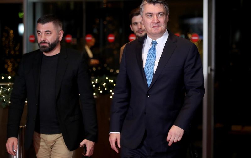 17.12.2019., Zagreb - Suceljavanje svih 11 predsjednickih kandidata na HRTu. Zoran Milanovic.
Photo: Igor Kralj/PIXSELL