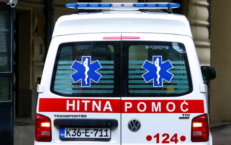 01.05.2019., Sarajevo, Bosna i Hercegovina - Vozilo hitne pomoci u Sarajevu.rPhoto: Armin Durgut/PIXSELL