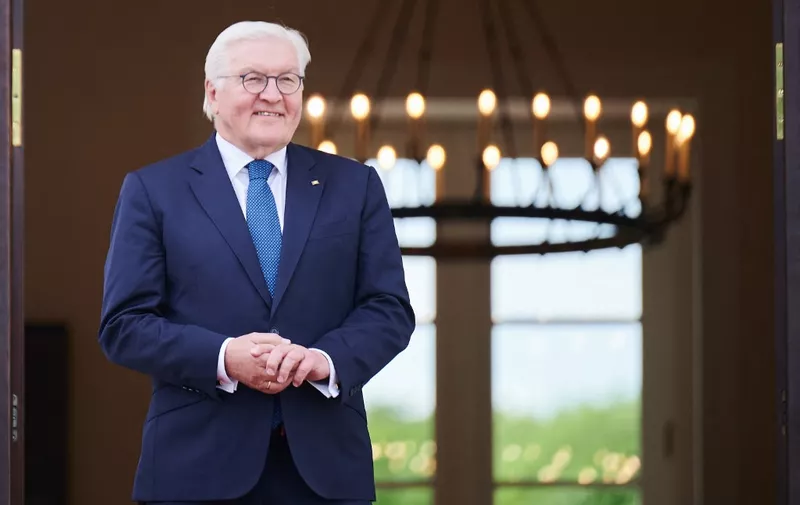 16 May 2023, Berlin: Federal President Frank-Walter Steinmeier. Photo: Annette Riedl/dpa (Photo by Annette Riedl / DPA / dpa Picture-Alliance via AFP)