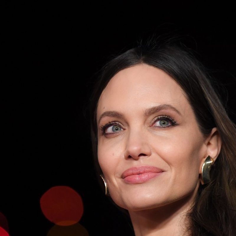 US actress Angelina Jolie arrives for the screening of the film "Eternals" on October 24, 2021 at the Auditorium Parco della Musica venue in Rome, during the 16th Rome Film Festival. (Photo by Tiziana FABI / AFP)