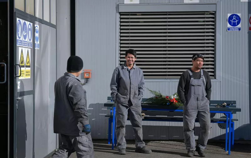 19.12.2023., Breznicki Hum- Strani radnici zaposleni u u firmi MetalProduct. Photo: Sandra Simunovic/PIXSELL