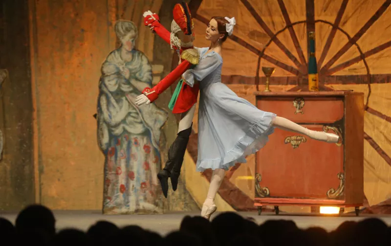 23.01.2014., Zadar -  Carski ruski balet u dvorani SC Visnjik izveo je predstavu Orasar Petra Iljica Cajkovskog.
Photo: Filip Brala/PIXSELL