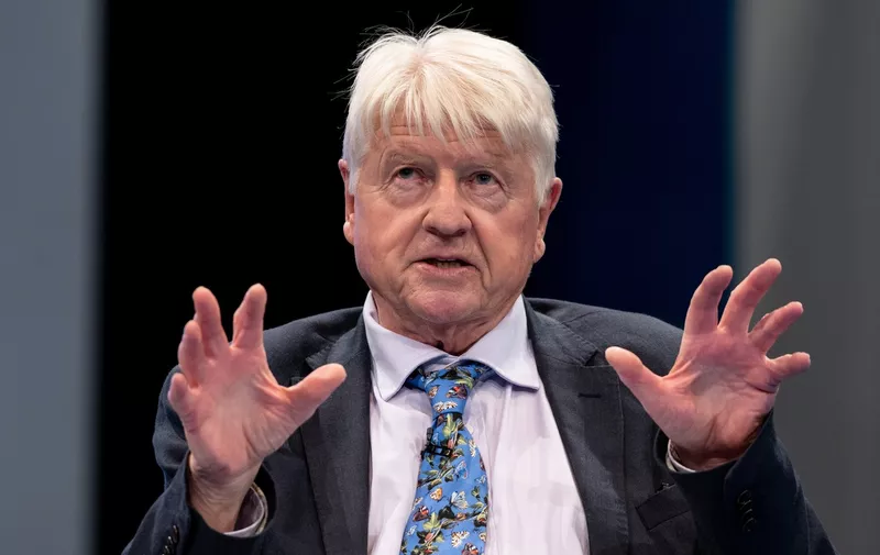 Stanley Johnson, father of Prime Minister Boris Johnson, speaking at a discussion on the upcoming COP26 Climate Change conference.
Conservative Party Conference, Day 3, Manchester, UK - 05 Oct 2021,Image: 636727520, License: Rights-managed, Restrictions: , Model Release: no, Credit line: Profimedia