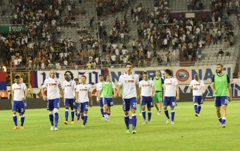 19.07.2015., stadion Poljud, Split - MAXtv Prva HNL, 2. kolo, HNK Hajduk - RNK Split. 
Photo: Ivo Cagalj/PIXSELL