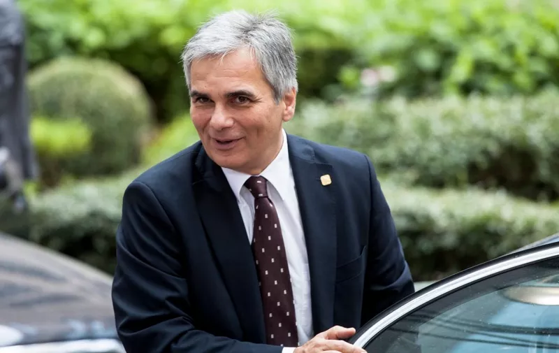 Belgium, Brussels, 2012-06-29 Arrivals of the heads of state and government at the European Summit. Werner Faymann, Federal Chancellor of Austria, Image: 137311809, License: Rights-managed, Restrictions: , Model Release: no, Credit line: Profimedia, Corbis