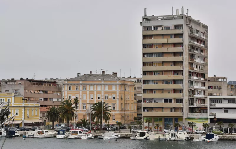 16.03.2015., Zadar -  Bagatov neboder na Branimirovoj obali. "nPhoto: Dino Stanin/PIXSELL