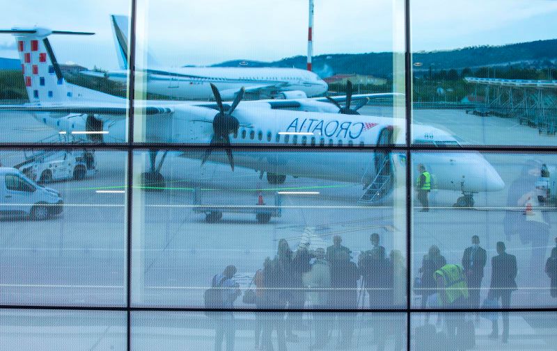 05.05.2021., Kastel Stafilic - Croatia Airlines obiljezio tridesetu obljetnicu prvog komercijalnog leta koji je 5. svibnja 1991. godine obavljen na liniji Zagreb-Split.rPhoto: Miroslav Lelas/PIXSELL