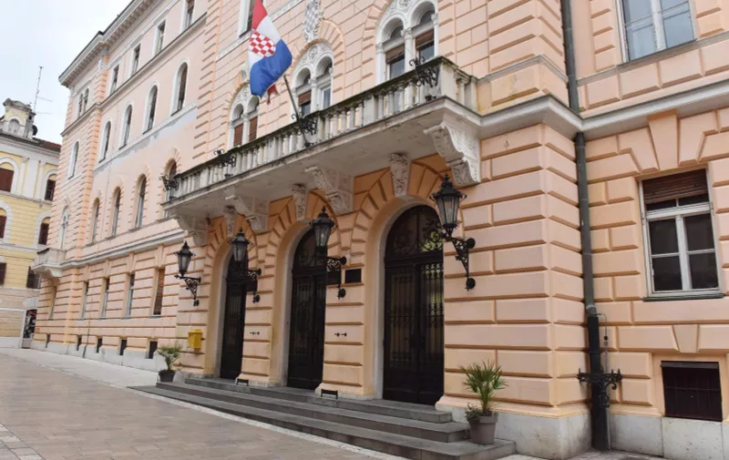 Ulaz u zgradu suda u Zadru 10.02.2019., Zadar - Ulaz u zgradu suda u Zadru. Photo: Hrvoje Jelavic/PIXSELL