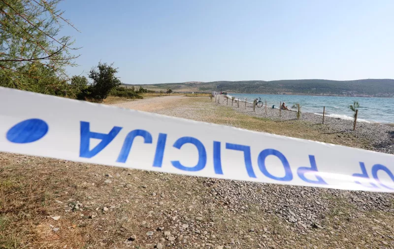 14.08.2021., Zadar - Mjesto ubojstva kod svjetionika u Selinama. 
Photo: Marko Dimic/PIXSELL