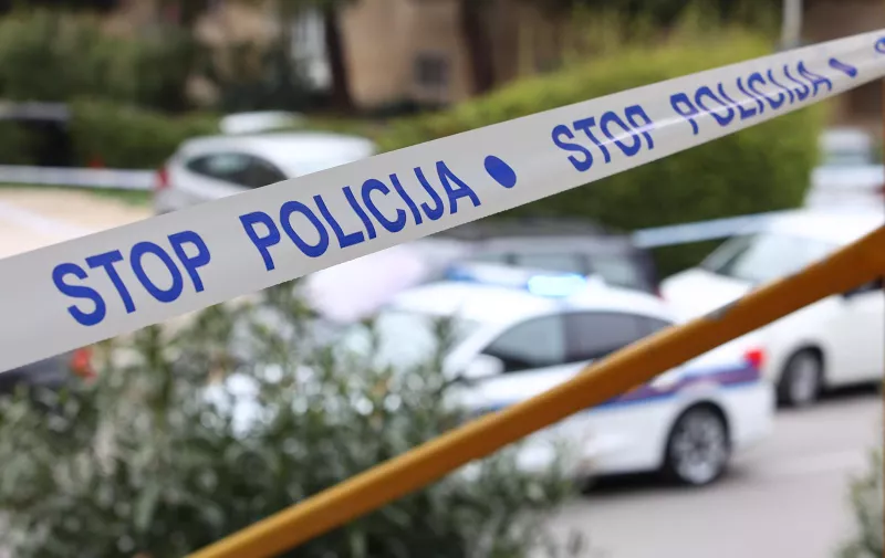 11.04.2023., Split - Malo prije 16 sati doslo je do pucnjave na splitskim Skalicama gdje je ranjena jedna osoba. Photo: Miroslav Lelas/PIXSELL