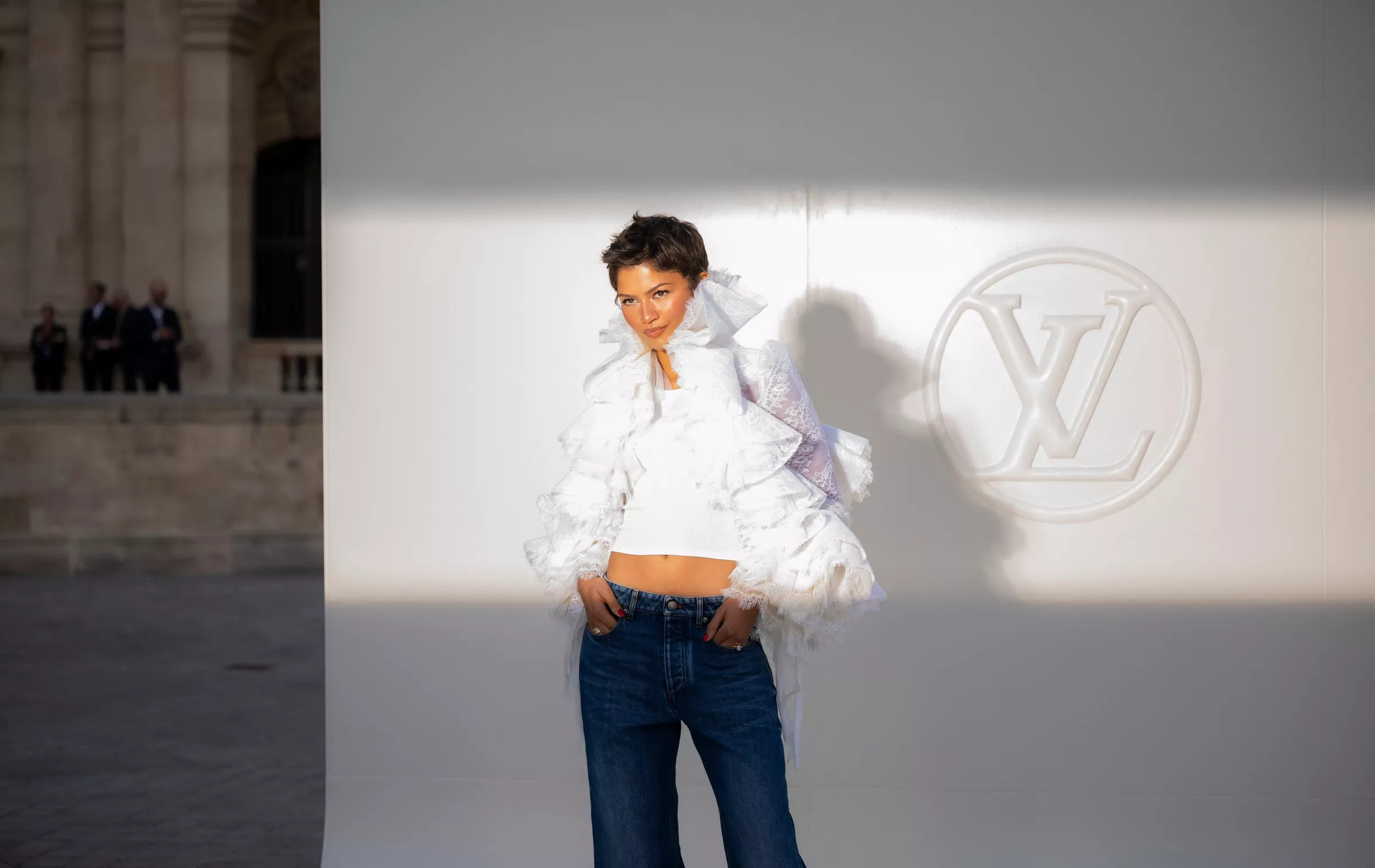 Zendaya je ponovno nosila čipkastu jaknu s premijere Odiseje, a novi styling sviđa nam se još i više