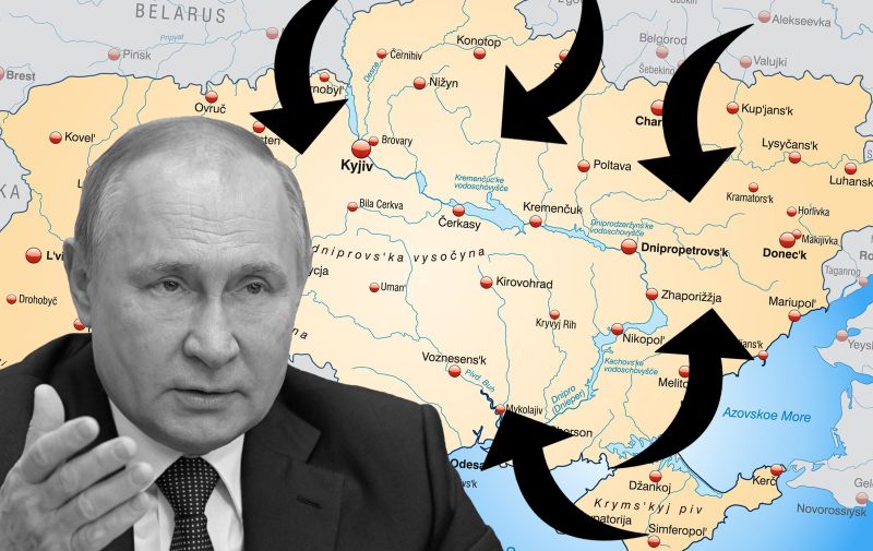 Detaljni pregled: što su sve Rusi uspjeli osvojiti u ova četiri tjedna i gdje su najveći problemi za Ukrajinu | Telegram.hr