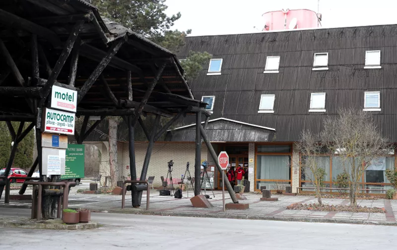 28.02.2022., Zagreb - Motel Plitvice na Zagrebackoj obilaznici gdje su smjestene izbjeglice iz Ukrajine. Photo: Igor Kralj/PIXSELL