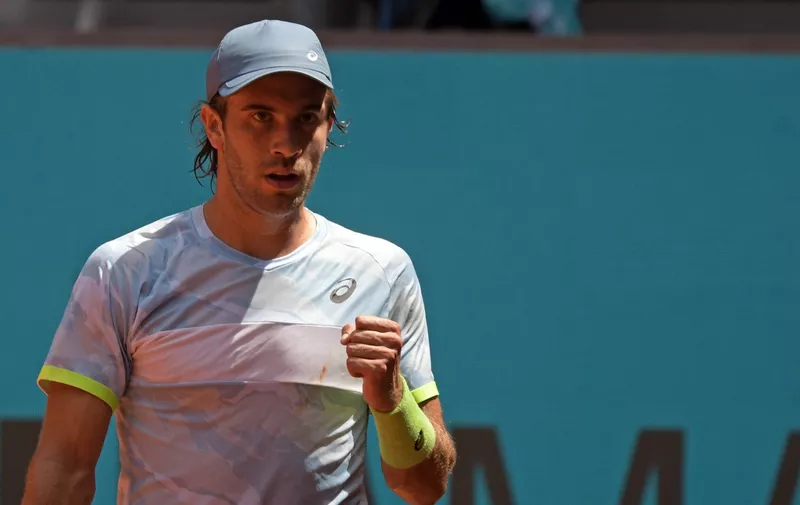 RECORD DATE NOT STATED  Mutua Madrid Open Borna Coric during his match against on Alexdander Davidovich Fokina of the Mutua Madrid Open at La Caja Magica on 2st May, 2023 in Madrid, Copyright: xAndreaxRositox DSC_4060