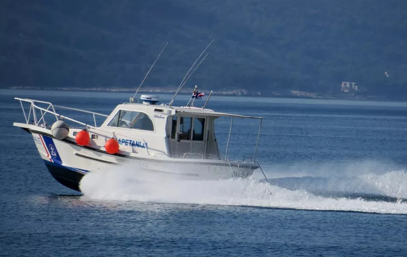 30.01.2018., Split - Brod lucke kapetanije Milna. 
Photo: Ivo Cagalj/PIXSELL