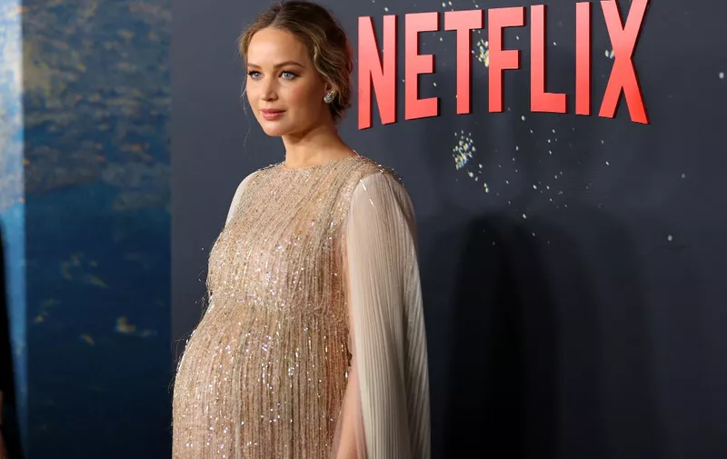 NEW YORK, NEW YORK - DECEMBER 05: Jennifer Lawrence attends the world premiere of Netflix's "Don't Look Up" on December 05, 2021 in New York City.   Mike Coppola/Getty Images/AFP (Photo by Mike Coppola / GETTY IMAGES NORTH AMERICA / Getty Images via AFP)