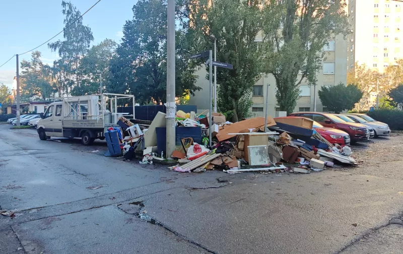 Gomila otpada u Zagrebu
