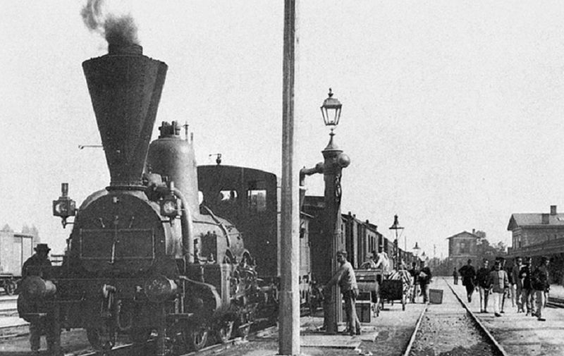 Prva lokomotiva u Zagrebu 31. kolovoza 1862. godne