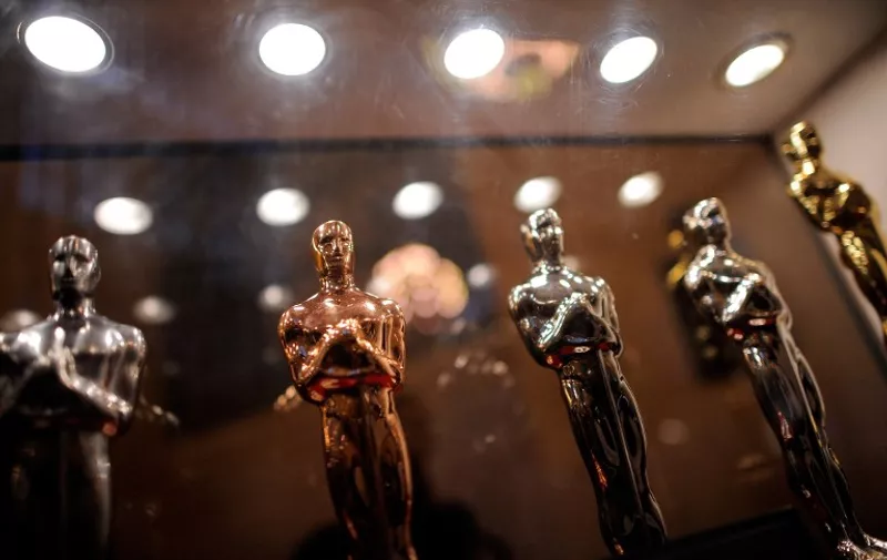 NEW YORK, NY - FEBRUARY 27: The Oscar Statue production display at the Meet the Oscar Exhibit at Grand Central Terminal on February 27, 2011 in New York City.   Jemal Countess/Getty Images/AFP
