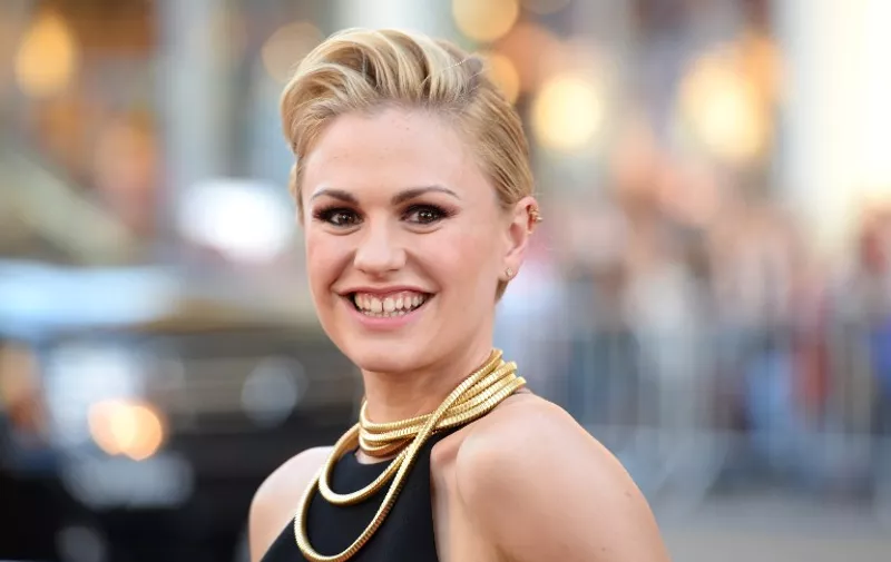 HOLLYWOOD, CA - JUNE 17: Actress Anna Paquin attends the premiere of HBO's "True Blood" season 7 and final season at TCL Chinese Theatre on June 17, 2014 in Hollywood, California.   Jason Merritt/Getty Images/AFP