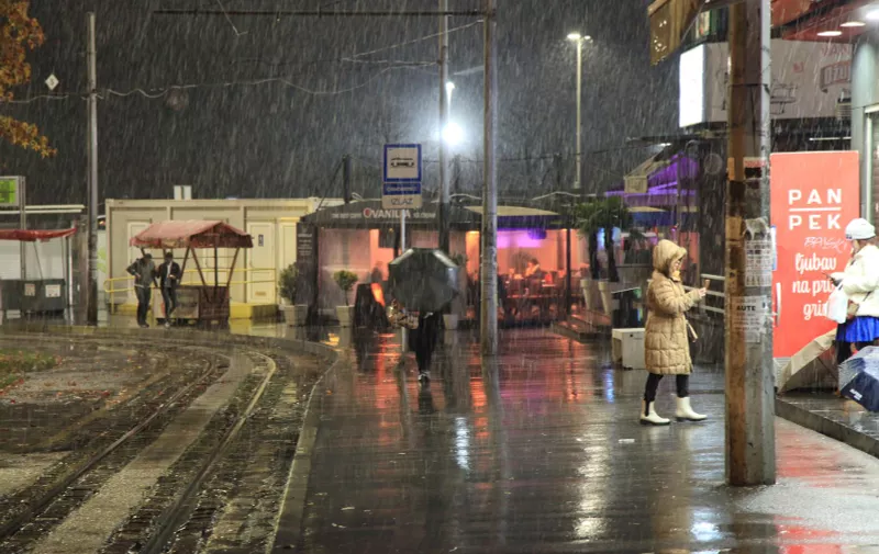 22.12.2023., Zagreb - U Zagrebu je pao prvi ovogodisnji snijeg.

 Photo: Luka Batelic/PIXSELL