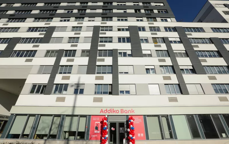 21.01.2022.,Zagreb, otvorenje Addiko bank poslovnice u Srediscu, Ede Murtica 2D. 
Photo: Robert Anic/PIXSELL