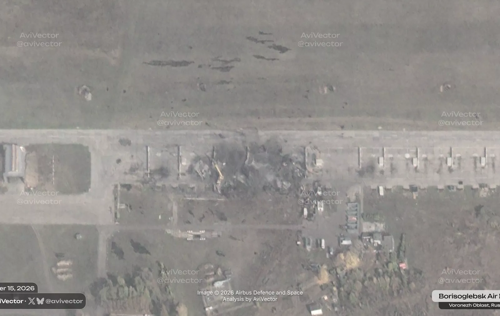 Putinova avijacija noćas pretrpjela razoran udarac, pogođeno šest bombardera skrivenih u udaljenoj bazi