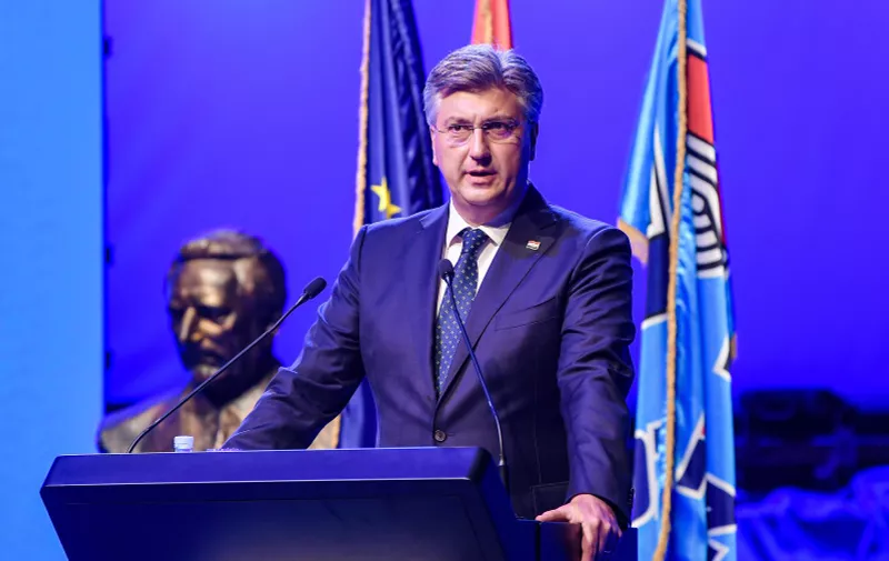 11.06.2022.., Zagreb - 19. Opci sabor HDZ-a. Andrej Plenkovic Photo: Josip Regovic/PIXSELL