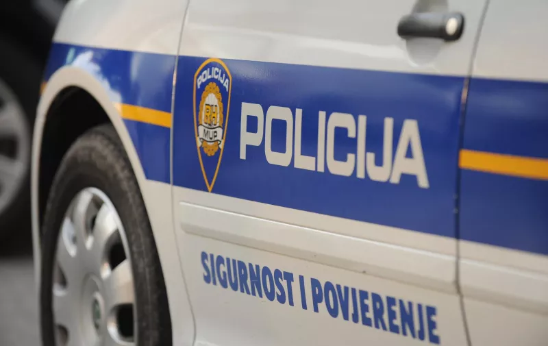 21.10.2013., Sibenik - Policija kontrolira promet na gradskim ulicama.
Photo: Hrvoje Jelavic/PIXSELL