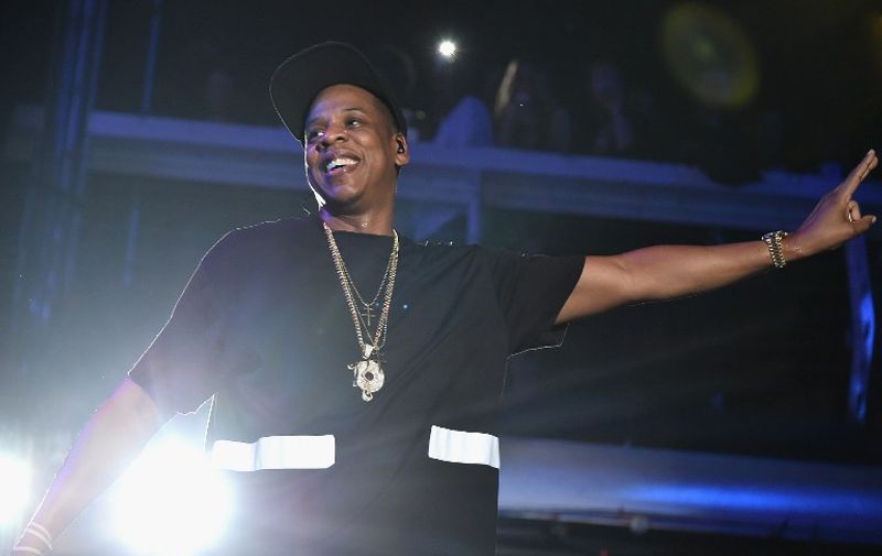 NEW YORK, NY - MAY 17: Jay-Z performs during TIDAL X: Jay-Z B-sides in NYC on May 17, 2015 in New York City.   Theo Wargo/Getty Images for Live Nation/AFP