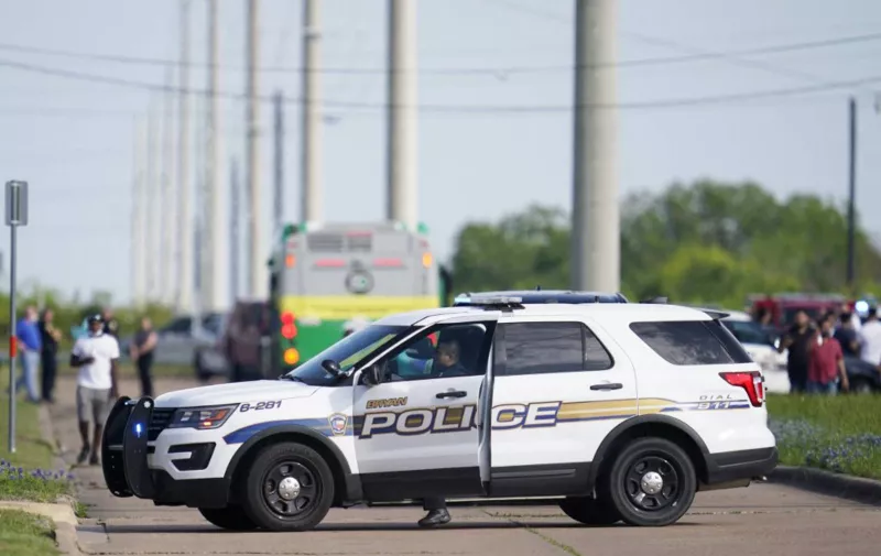 A Bryan police officer blocks road access near the scene of a mass shooting at an industrial park in Bryan in Bryan, Texas on April 8, 2021. One person was dead and several in critical condition following a shooting at a business in Texas Thursday, just hours after US President Joe Biden called gun violence [&hellip;]