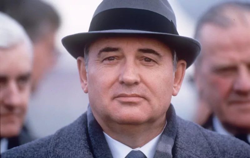 Mikhail Gorbachev
Mikhail Gorbachev at London Heathrow Airport, Britain - 1984,Image: 223204033, License: Rights-managed, Restrictions: , Model Release: no