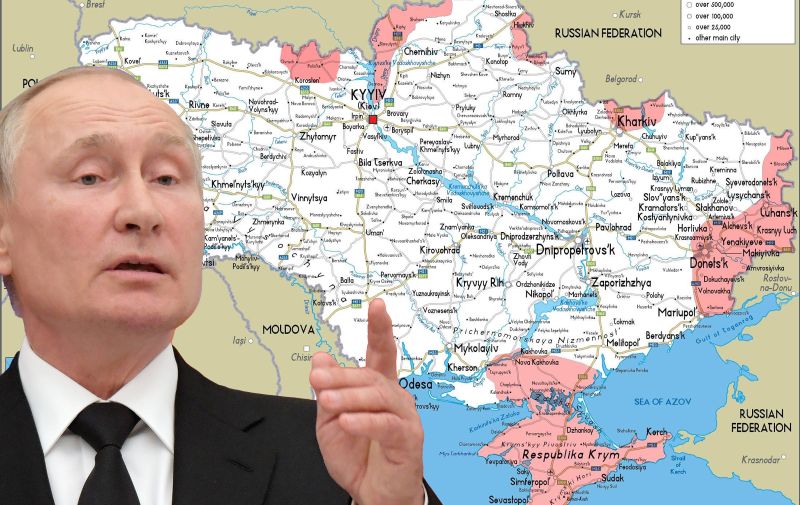Koliko su teritorija Rusi dosad osvojili? Ova karta pokazuje tijek invazije | Telegram.hr