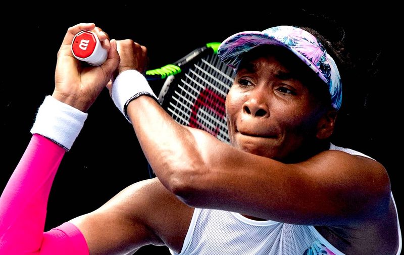 (190115) &#8212; MELBOURNE, Jan. 15, 2019 (Xinhua) &#8212; Venus Williams of the United States returns the ball during the women&#8217;s singles first round match against Mihaela Buzarnescu of Romania at the Australian Open in Melbourne, Australia, Jan. 15, 2018. (Xinhua/Bai Xue) &#8211; -//CHINENOUVELLE_XxjpbeE007486_20190115_PEPFN0A001/Credit:CHINE NOUVELLE/SIPA/1901151542, Image: 407573051, License: Rights-managed, Restrictions: , Model Release: no, Credit line: [&hellip;]